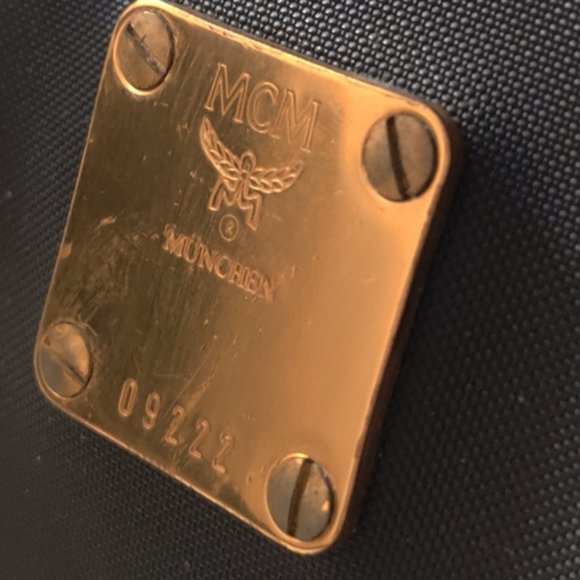 Authentic Vintage MCM Mini Two Way PVC Speedy Boston Doctor Crossbody Tote Bag - Picture 3 of 11